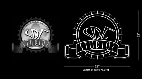 Click to view full size Custom Neon for Courtney LaGrange-Ladd Business Neons