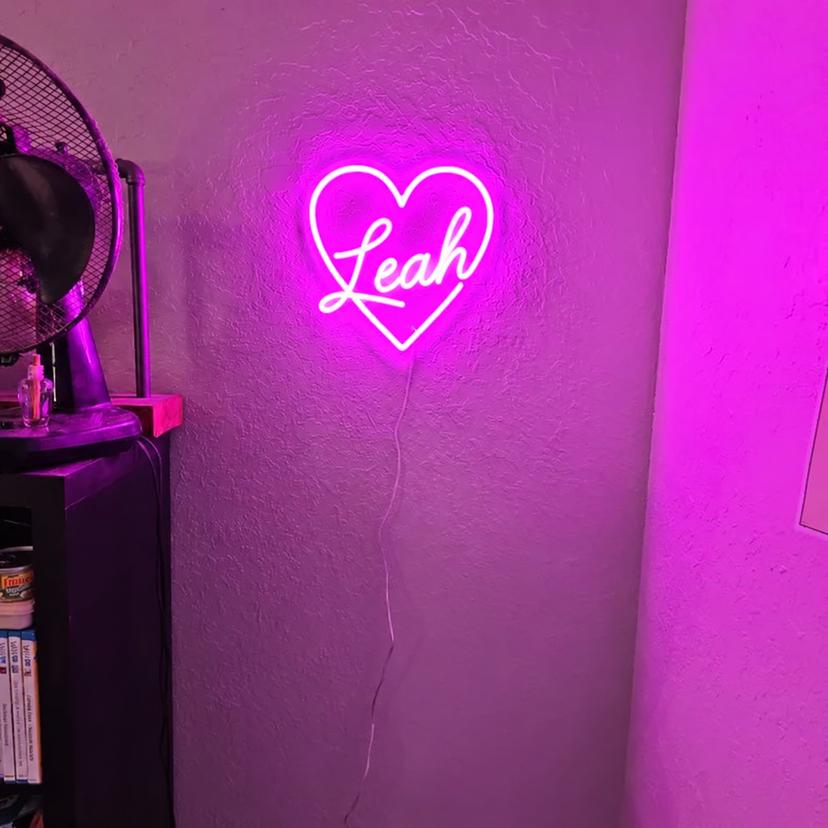 Click to view full size Custom Sign for Hannah Harrison Business Neons