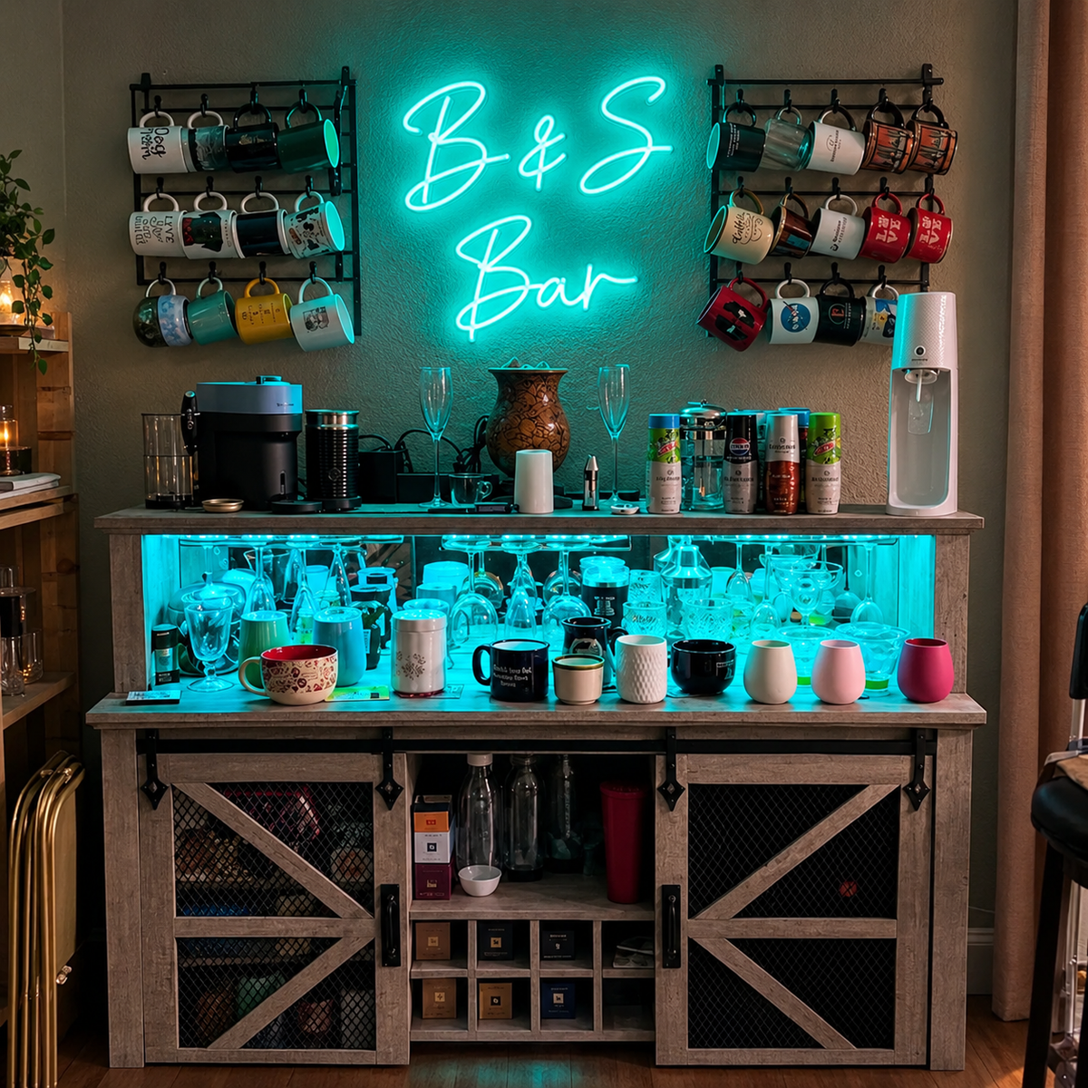 Click to view full size Custom Sign for Elliot Price Business Neons