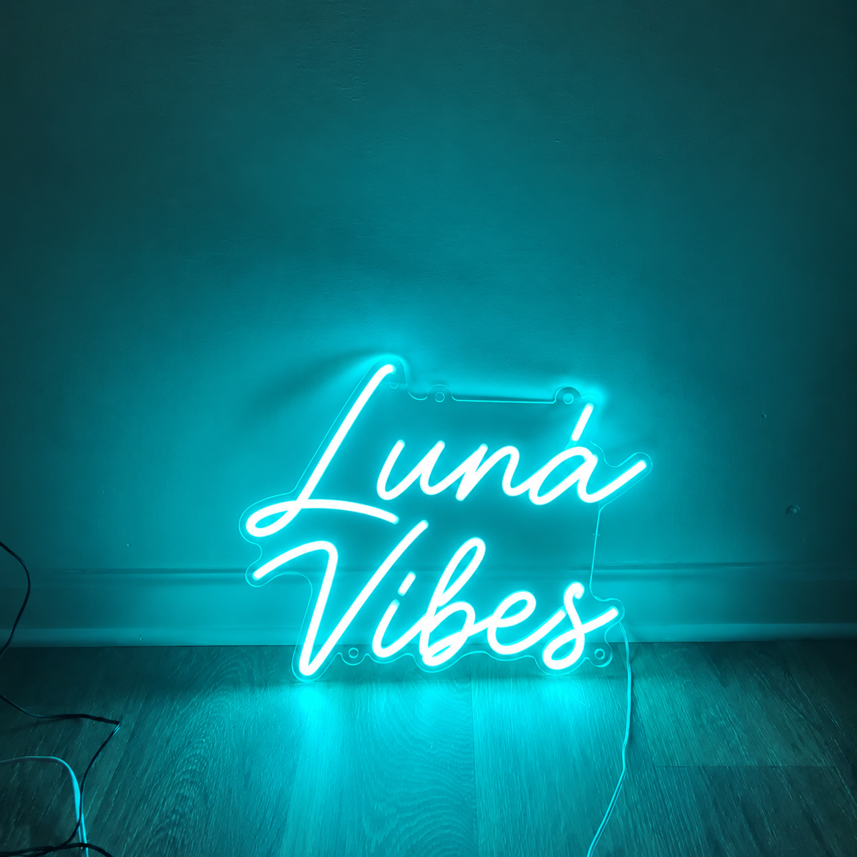 Click to view full size Custom Sign for Asher Pearson Business Neons