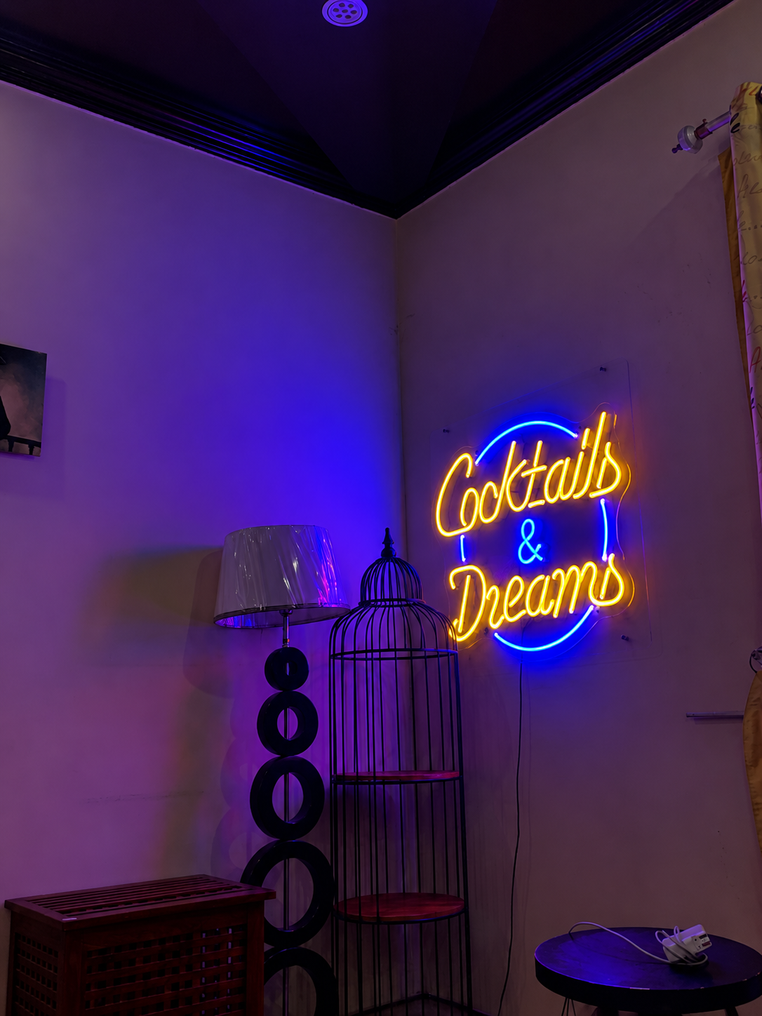 Click to view full size Custom Sign for Oscar Anderson Business Neons