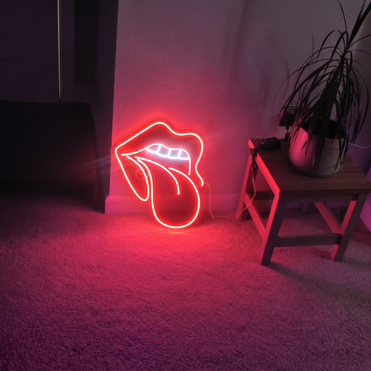 Click to view full size Custom Sign For Rebecca Page Business Neons