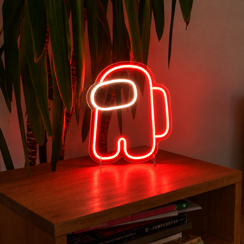 Among Us LED Neon Sign | Gaming Room Decor