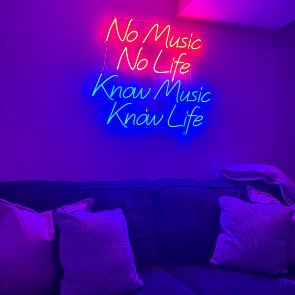 Click to view full size Custom Sign for Evie Hall Business Neons