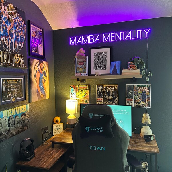 Click to view full size Custom Sign For Caleb Ward Business Neons