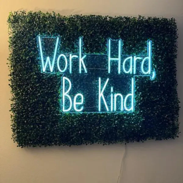 Click to view full size Custom Sign for Poppy Smith Business Neons