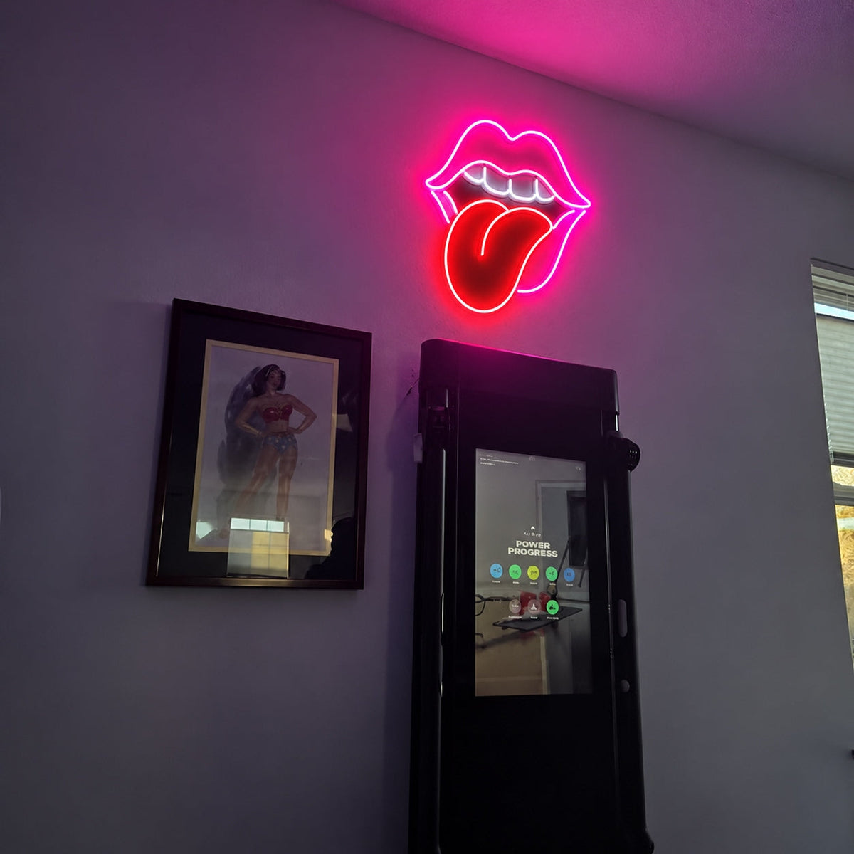 Click to view full size Custom Sign for Alice Bennett Business Neons