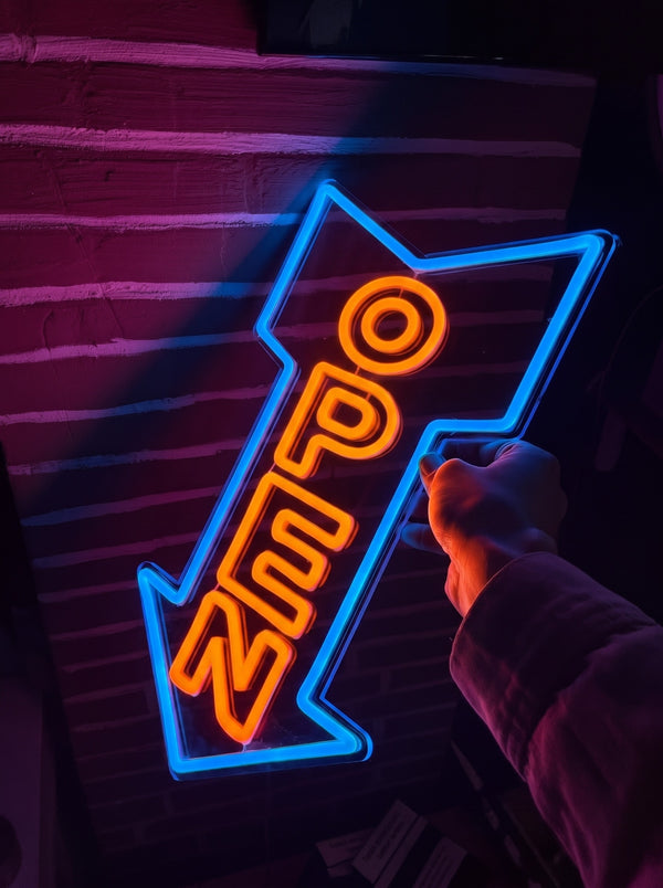 Custom Neon Sign Example