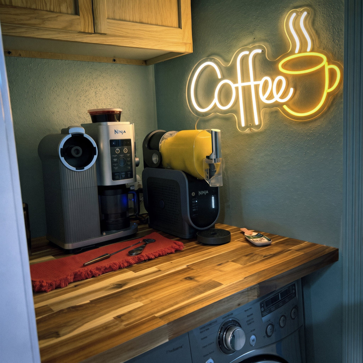 Click to view full size Custom Sign For Aaron Jenkins Business Neons