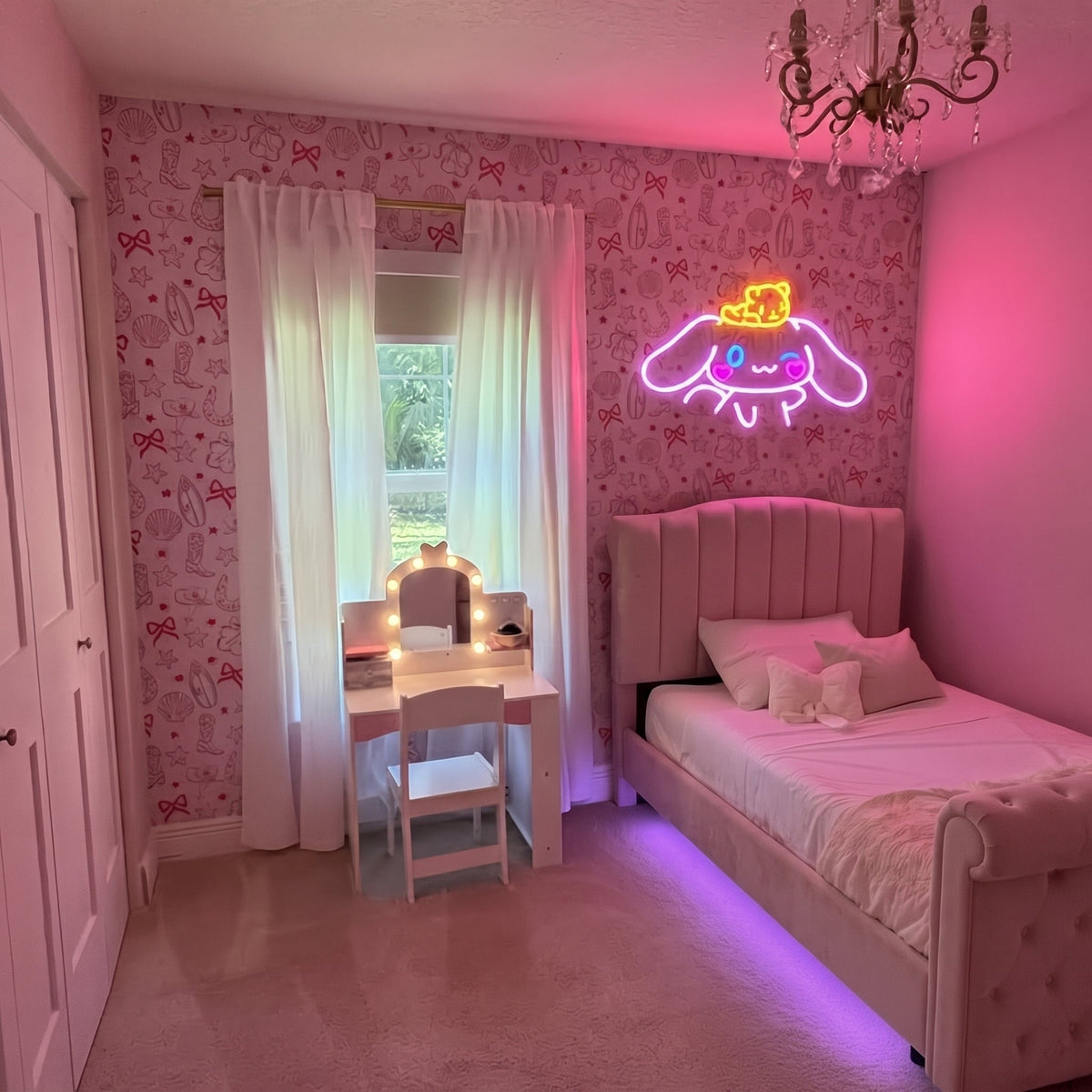Click to view full size Custom Sign for Samuel Stephens Business Neons