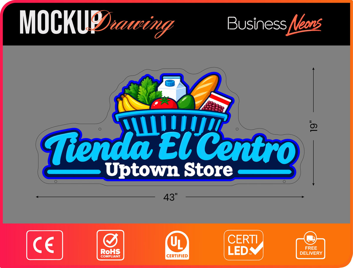 Click to view full size Custom LED Neon Sign for Jose Santiago Business Neons