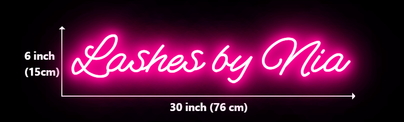 Click to view full size Custom Neon for Richard Berg Business Neons