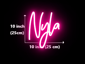 Click to view full size Custom Neon for Nysheim Heatley Business Neons