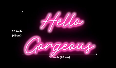 Click to view full size Custom Neon for Ashley Lynn Business Neons