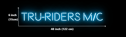 Custom Neon for Aaron Hovis Sr. Business Neons