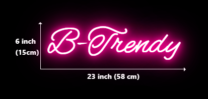 Click to view full size CUSTOM NEON FOR Berkelle Miller Business Neons
