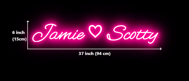 Click to view full size Custom Neon for J-Me Scotty Business Neons