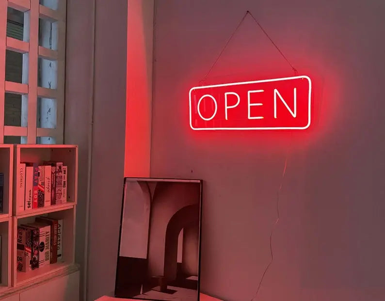 Click to view full size OPEN Neon Signs Business Neons