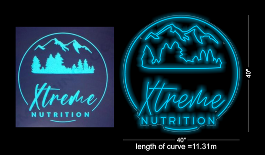 Custom Neon for Jennifer Grant Torrey Business Neons