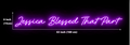 Custom neon for Jessica Lewis Business Neons