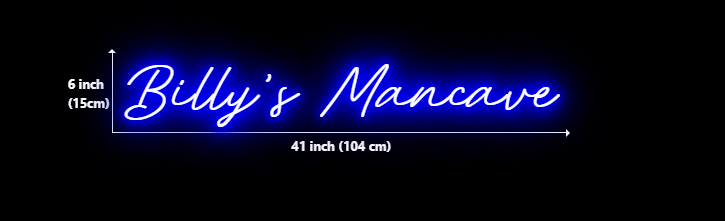 Custom Neon for Billy Alexander Business Neons