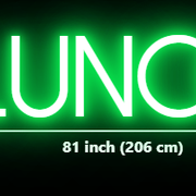 Custom Neon for Laurencio Figueroa Business Neons