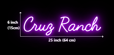 Custom Neon for Odis Cruz Business Neons