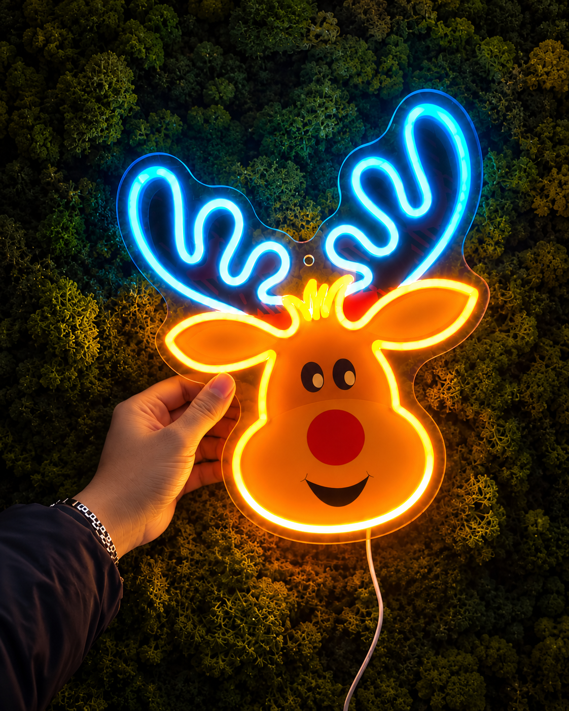LED Neon Reindeer Sign – Brighten Up Your Christmas Business Neons