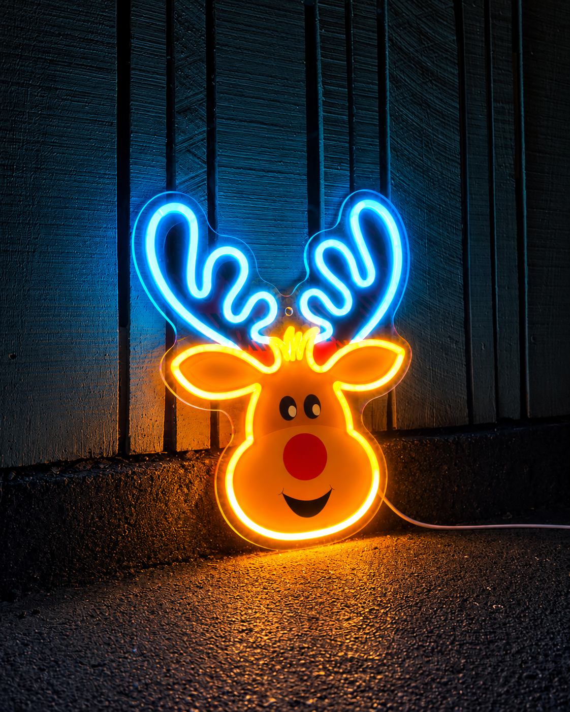 LED Neon Reindeer Sign – Brighten Up Your Christmas Business Neons