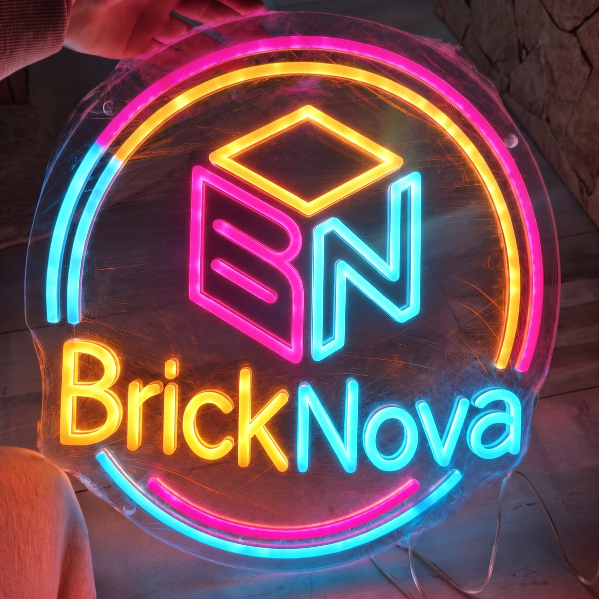 Custom Sign For Kevin Webb Business Neons
