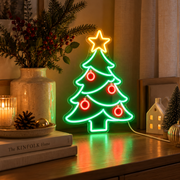 Christmas Tree Neon Sign | Festive LED Christmas Decoration Business Neons