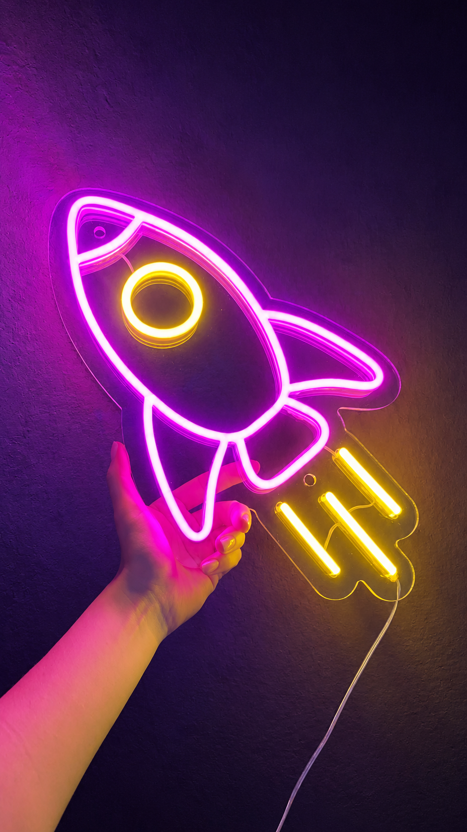 Custom Sign for Andrew Perez Business Neons