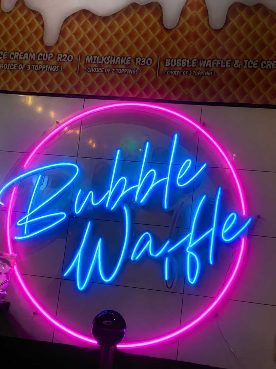 Custom Sign for Steven Perez Business Neons