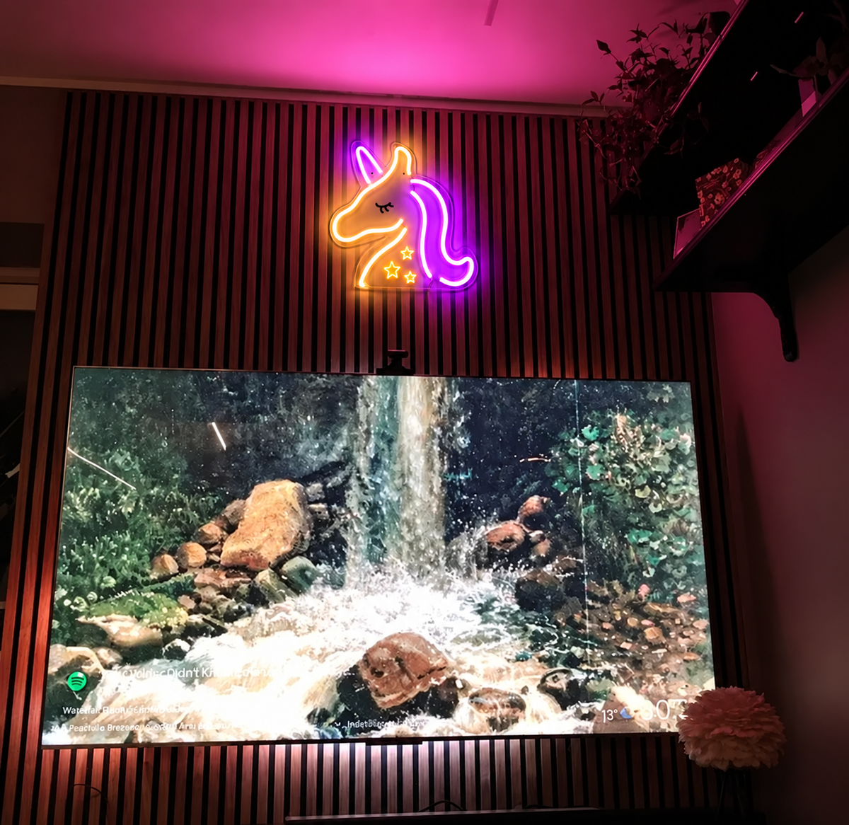 Custom Sign for James Wood Business Neons