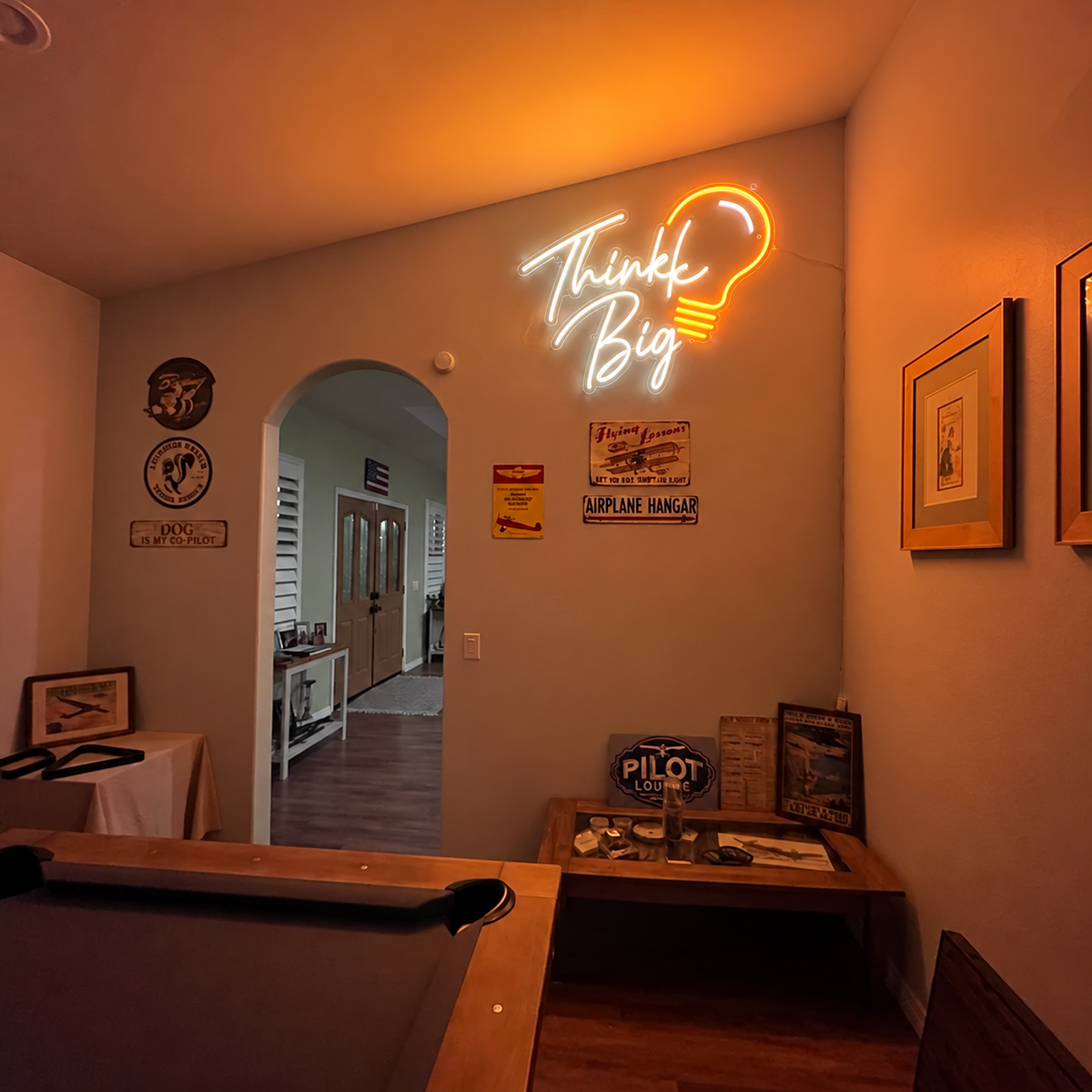 Custom Sign For Benjamin Clarke Business Neons