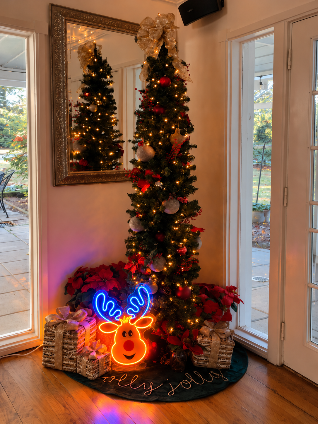 LED Neon Reindeer Sign – Brighten Up Your Christmas Business Neons