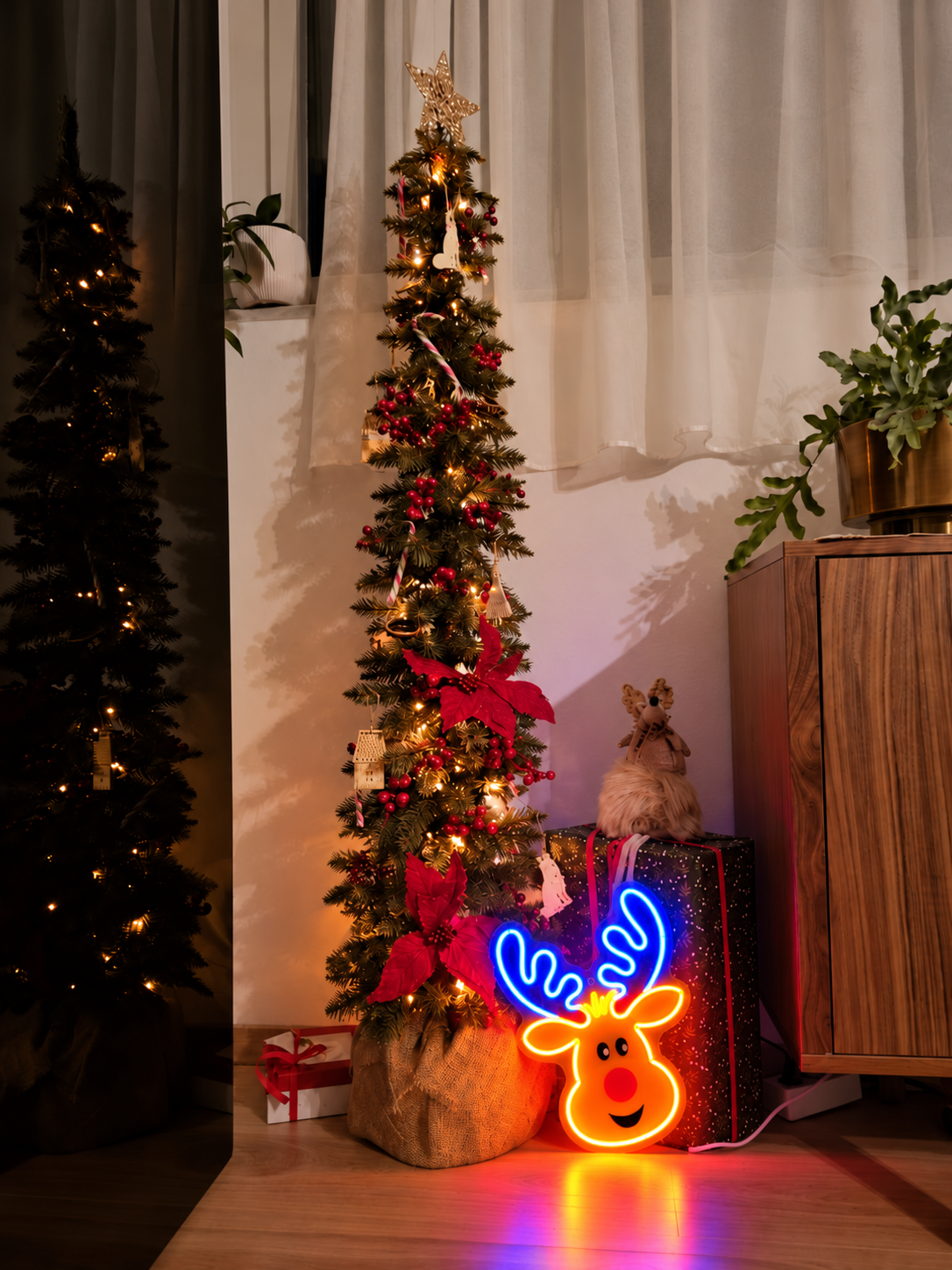 LED Neon Reindeer Sign – Brighten Up Your Christmas Business Neons