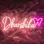 Custom Name Neon Signs - Personalized Lighted Signs for Your Unique Style - from manhattonneons.com.