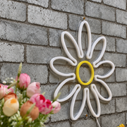 Daisy Flower LED Neon Sign | Floral Room Decor Business Neons