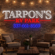 Custom Neon sign for Scott Trahan Business Neons