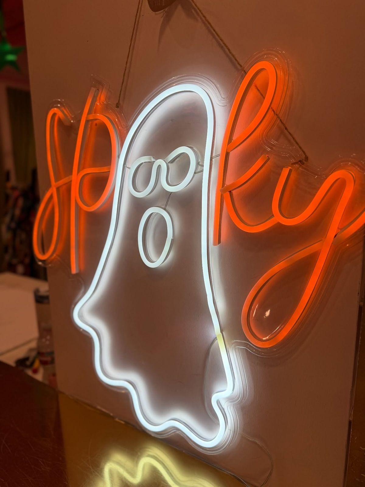 custom sign for Jacob Robertson Business Neons