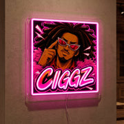 Custom Neon sign for Devon Faison Business Neons