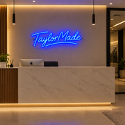 Custom LED Neon for Walter H Taylor Business Neons