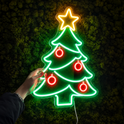 Christmas Tree Neon Sign | Festive LED Christmas Decoration Business Neons