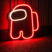 Among Us LED Neon Sign | Gaming Room Decor Business Neons