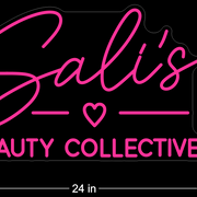Custom Neon Sign for salihah hasan Business Neons