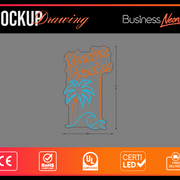 Custom LED Neon Sign for Cheryl Business Neons