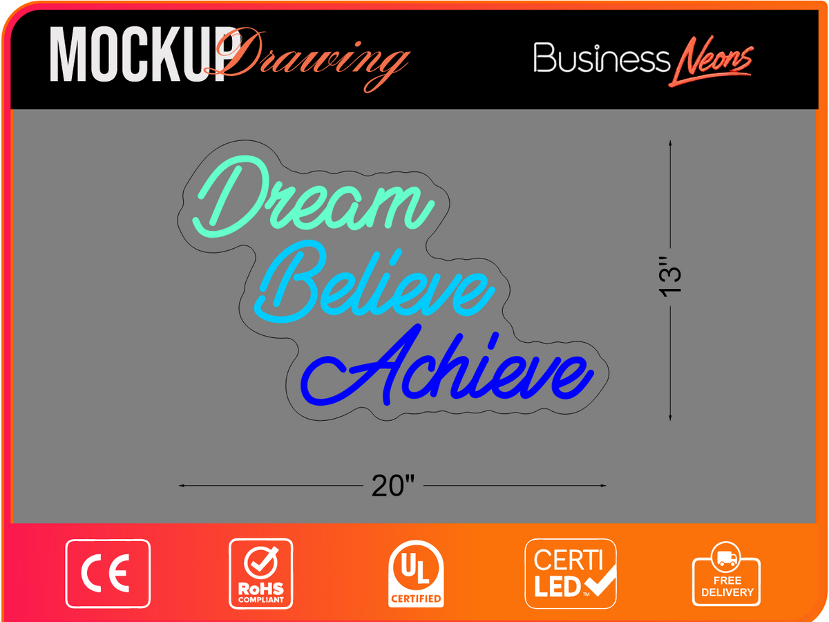 Final design for Vannissa Carls Business Neons