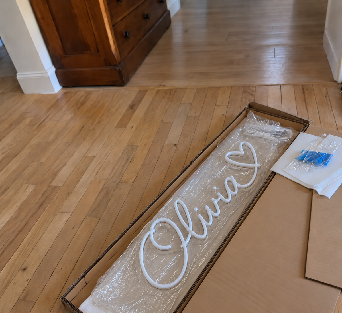 Custom Sign for Dylan Clarke Business Neons