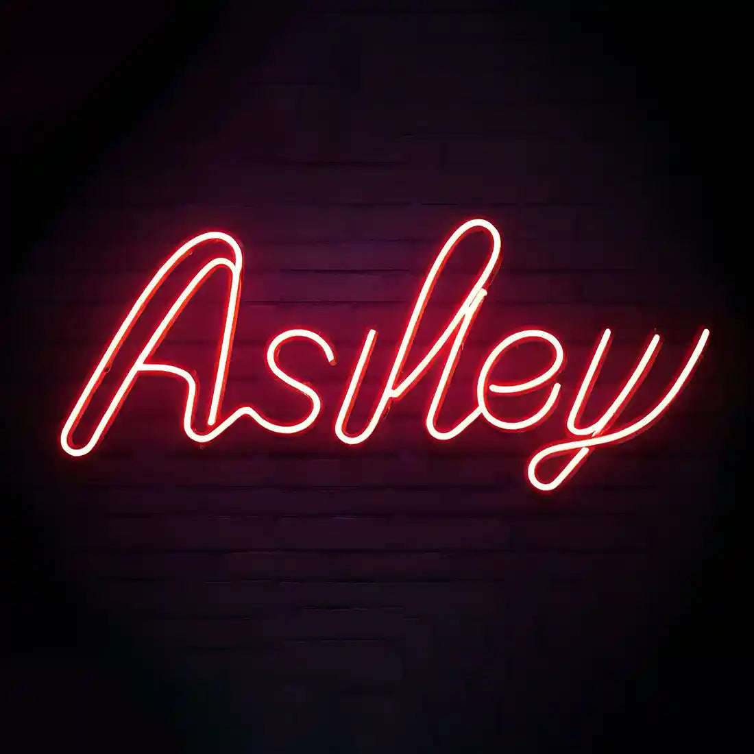 Personalized Ashley Name Neon Sign - from manhattonneons.com